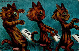 Wain, Louis Katzen A Musical Trio II (Ecken Abgestossen) Chat - Wain, Louis