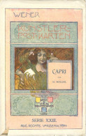 Phillip U. Kramer Serie XXIII. Capri Sign. G. Holub Set Mit 10 Künstlerkarten Und Original-Umschlag I-II - Non Classés