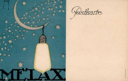Werbung Melax Glühbirne Sign. I-II Publicite - Werbepostkarten