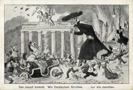 Anti-Jesuiten Propaganda-AK Verlag Der Germania Berlin I-II (etwas Fleckig) - Andere & Zonder Classificatie