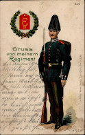 Berlin-Schöneberg Eisenbahn-Regiment Nr. 3 I-II (etwas Fleckig) Chemin De Fer - Regimenten