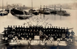 Regiment Dresden-Pieschen 2. Sächsische Pionierkompagnie 1912 Im Hafen Foto-AK I-II - Regimenten