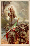 Propaganda WK II Italien Heiligenbild I-II - War 1939-45