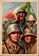 Propaganda WK II Italien Sign. I-II - Guerre 1939-45