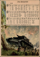 Propaganda WK II Liederkarte Das Panzerlied I-II - Weltkrieg 1939-45