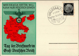 Propaganda WK II Tag Der Briefmarke Im Groß-Deutschem Reich 1939 I-II - War 1939-45