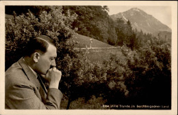 Hitler Eine Stille Stunde Im Berchtesgadener Land PH 660 Foto-AK I-II - Weltkrieg 1939-45