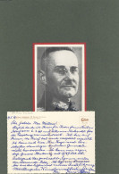 Ritterkreuzträger Halder, Franz Original-Unterschrift Auf Karte 19.05.1965 I-II - Weltkrieg 1939-45