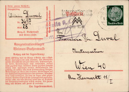 WK II KZ - Post Buchenwald I-II - Oorlog 1939-45