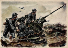 WK II MILITÄR - Leichtes Flakgeschütz (11) I-II - Oorlog 1939-45