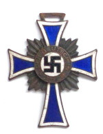 WK II Orden Ehrenkreuz Der Deutschen Mutter In Bronze II (ohne Band) - Oorlog 1939-45