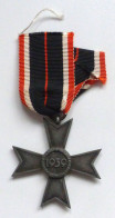 WK II Orden Kriegsverdienstkreuz 1939 2. Klasse Am Band Punze 19 - Weltkrieg 1939-45