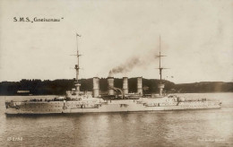 Schiff Kreuzer WK I Dampfer S.M.S. Gneisenau  Foto-AK I-II Bateaux Bateaux - Guerre 1914-18