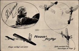 Flugwesen Pioniere Pegoud Sturtzflüge I-II Aviation - Guerre 1914-18