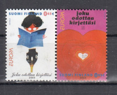 Finland 2003 Mi Nr 1655 + 1656, Europa , Brief - Used Stamps