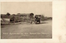 Auto NAG Automobil Vordem Tempel Von Pestum I-II - Other & Unclassified