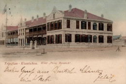 Deutsche Kolonien KIAUTSCHOU -  O TSNGTAU 1905  Hotel Prinz Heinrich I Colonies - Ehemalige Dt. Kolonien