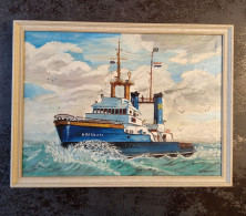 Schilderij Het Schip De Noordzee Door D. Kieboom - Olii