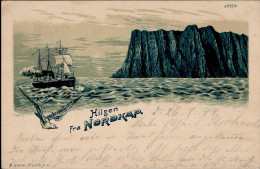 POLAR - NORDPOL Gruss Vom NORDKAP 1899 I-II Montagnes - Autres & Non Classés