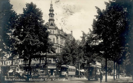 Berlin Friedenau (1000) Rheinstrasse Kirchstrasse Straßenbahn II (kleine Stauchung) - Ploetzensee