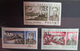 POLOGNE 1988 Oblitéré Y&T 2966 à 2968 - Used Stamps