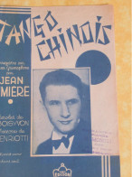 Partition/Tango Chinois/Jean LUMIERE/Gramophone/Boisyvon-Henriotti/Ed. REX/ 1937        PART338 - Andere & Zonder Classificatie