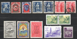 Algérie (ex-colonie Française) Et Algérie Indépendante - 14 Timbres - Divers - Oblitérés