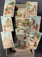 LIEBIG Schachtel Mit über Tausend Bildern, Fast Nur Komplette Serien I-II - 500 Postkaarten Min.