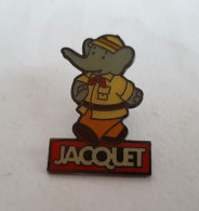 PIN'S JACQUET BABAR EXPLORATEUR - Pin's