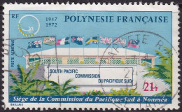 French Polynesia 1972 Sc C85  Air Post Used - Used Stamps