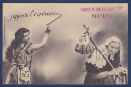 CPA 1 Euro Année Femme Woman Art Nouveau Non Circulé Prix De Départ 1 Euro Bergeret Croix Rouge - Astus