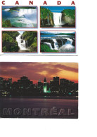 Lot De 15 Cartes Postales De Grand Format Sur Le CANADA: MONTREAL, VANCOUVER, NIAGARA FALLS, OTTAWA, CHUTES D'EAU... - Collezioni E Lotti
