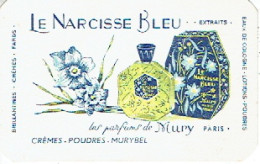 Carte Parfum LE NARCISSE BLEU De MURY - Antiquariat (bis 1960)