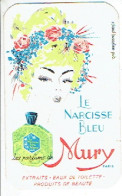 Carte Parfum LE NARCISSE BLEU De MURY - Antiquariat (bis 1960)