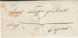 AS51  --  AUSTRIA    --   PREPHILATELIC  FOLDED LETTER  --  FALTBRIEF  --  1814 - ...-1850 Préphilatélie