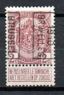 1519 Voorafstempeling Op Nr 82 - BRUSSEL 1910 BRUXELLES - Positie B - Roulettes 1910-19