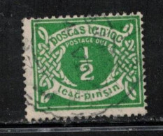 IRELAND Scott # J1 Used - Nice Copy Of Scarce Postage Due CV $42.50 - Used Stamps