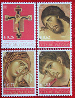 Cimabue 700. TODESTAG VON CIMABUE MALER 2002 Mi 1417-1420 Yv 1272-1275 POSTFRIS MNH ** VATICANO VATICAN VATICAAN - Nuevos