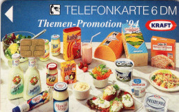 Kraft Lebensmittel TK K186/02.1994 O 30€ 6.000Exemplare Promotion Fühl Dich Fit Mit Milchprodukt TC Phonecard Of Germany - Alimentation