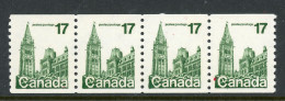 -Canada-1979- MNH (**) Definitive Coil Stamps "House Of Parliament" - Rollen