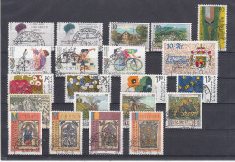 Liechtenstein Usati:  1996 Annata Completa - Full Years