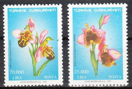 (3112-13) TURKISH ORCHIDS MNH** - Ongebruikt