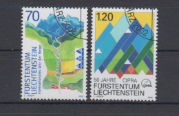 Liechtenstein Usati:  N. 1230-1  Lusso - Oblitérés