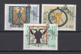Liechtenstein Usati:  N. 1248-50   Lusso - Gebraucht