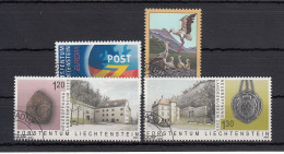 Liechtenstein Usati:  N. 1251, 1260-1 E 1266  Lusso - Oblitérés