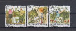 Liechtenstein Usati:  N. 1257-9  Lusso - Gebraucht
