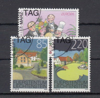 Liechtenstein Usati:  N. 1309  E 1328-9  Lusso - Used Stamps