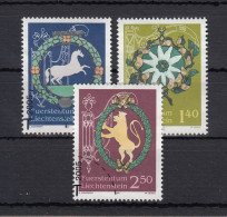 Liechtenstein Usati:  N. 1318-20  Lusso - Used Stamps