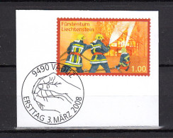 Liechtenstein Usati:  N. 1413 Su Frammento Con Annullo Primo Giorno (FDC) - Used Stamps