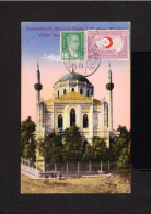 S740-TURKEY-.OLD OTTOMAN POSTCARD ISTANBUL To VALENCE (france) 1933.WWII.Carte Postale TURQUIE - Briefe U. Dokumente